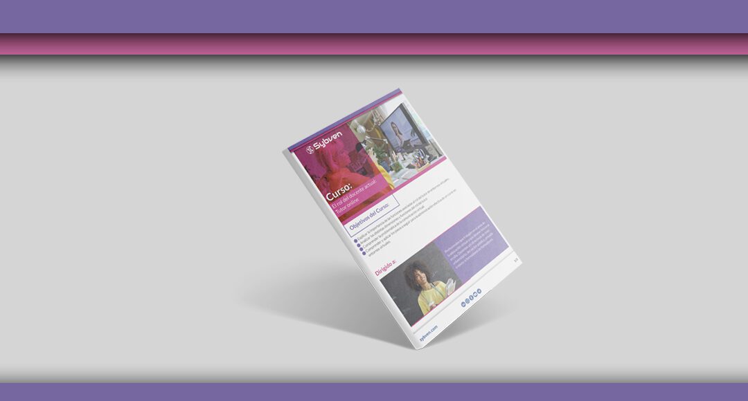 Folleto el rol del docente actual: tutor online
