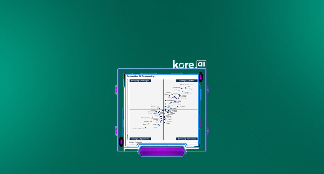 Kore.ai se posiciona como líder emergente en los EMQ de Gartner para ingeniería de IA generativa y aplicaciones GenAI