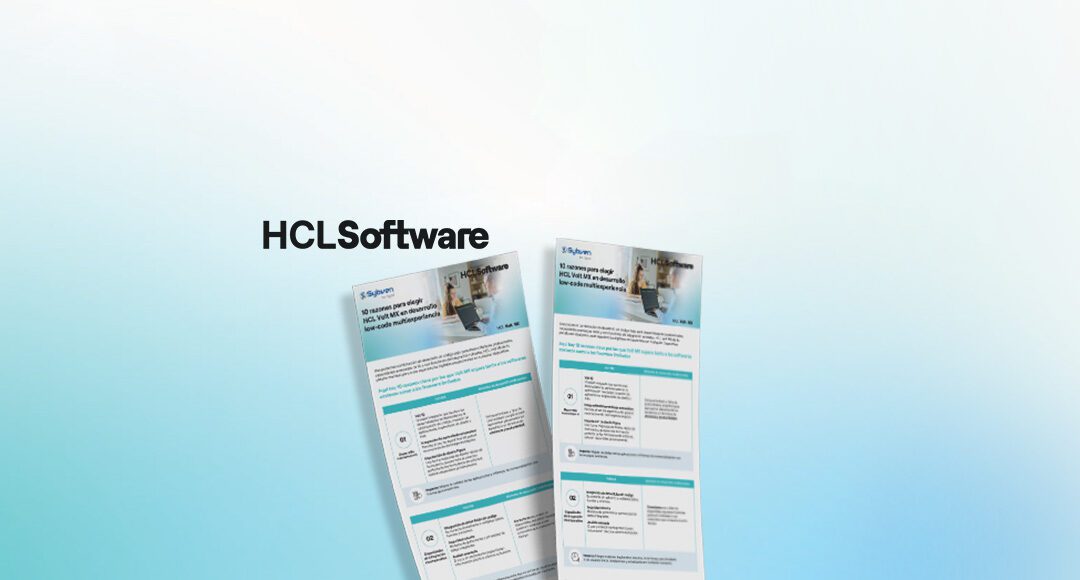 10 razones para elegir HCL Volt MX en desarrollo low-code multiexperiencia
