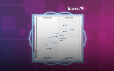 Kore.ai nombrado líder en el Cuadrante Mágico™ de Gartner® para plataformas de IA conversacional empresarial, 2025